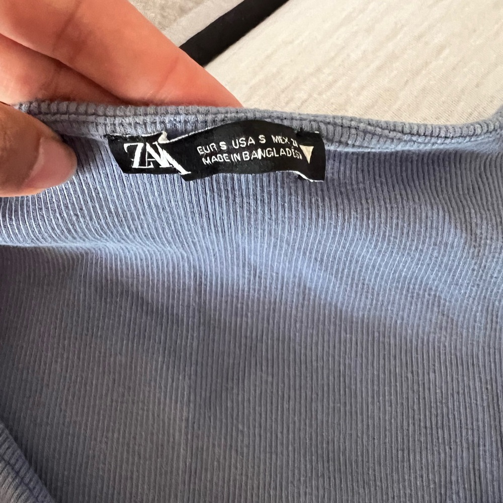 ZARA Ruched Crop Top Bundle - Picture 3 of 4
